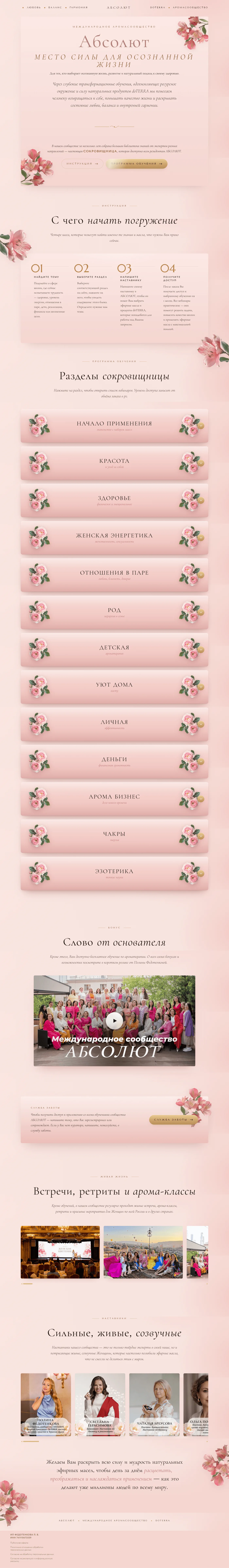Полина Федотенкова — Абсолют doTERRA